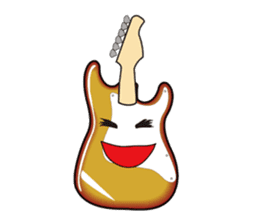 Guitary is faery of Rock Guitar Planet. sticker #2267101