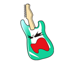 Guitary is faery of Rock Guitar Planet. sticker #2267108