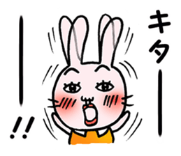Daily life of funny rabbit 2 sticker #2267179