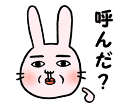 Daily life of funny rabbit 2 sticker #2267203