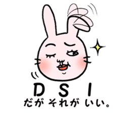 Daily life of funny rabbit 2 sticker #2267210