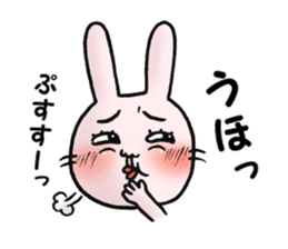 Daily life of funny rabbit 2 sticker #2267212