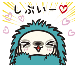 Sloth-daily life...of the Kansai dialect sticker #2267227