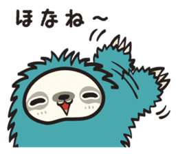 Sloth-daily life...of the Kansai dialect sticker #2267249