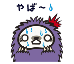 Sloth-daily life...of the Kansai dialect sticker #2267251