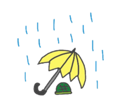 Holiday of the tortoise sticker #2267525