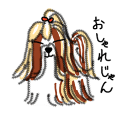 Dog's Conversation sticker #2267653