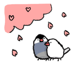 Java sparrow 's Sticker 2 -Four seasons- sticker #2267782
