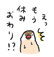 Java sparrow 's Sticker 2 -Four seasons- sticker #2267798