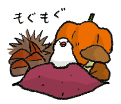 Java sparrow 's Sticker 2 -Four seasons- sticker #2267802