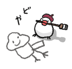 Java sparrow 's Sticker 2 -Four seasons- sticker #2267806