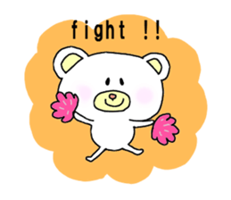 it sends a reply by loose bear sticker #2267830