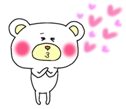 it sends a reply by loose bear sticker #2267855