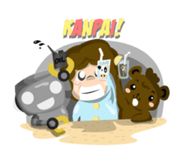 Fluffy and Friends sticker #2268105