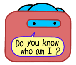Who am I ? (English) sticker #2268816