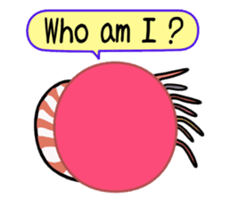 Who am I ? (English) sticker #2268822