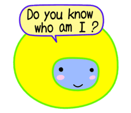 Who am I ? (English) sticker #2268826