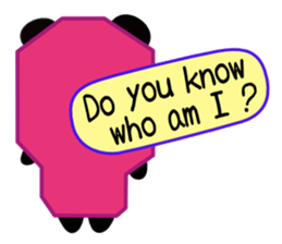 Who am I ? (English) sticker #2268830