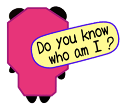 Who am I ? (English) sticker #2268830