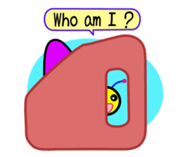 Who am I ? (English) sticker #2268846