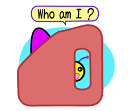 Who am I ? (English) sticker #2268846