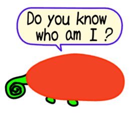 Who am I ? (English) sticker #2268848