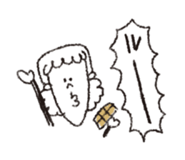 scream girl  (one letter_2) sticker #2269160