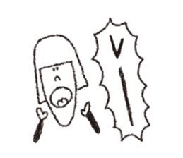 scream girl  (one letter_2) sticker #2269161