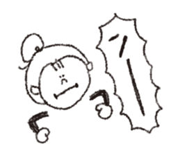 scream girl  (one letter_2) sticker #2269165