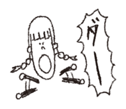 scream girl  (one letter_2) sticker #2269176