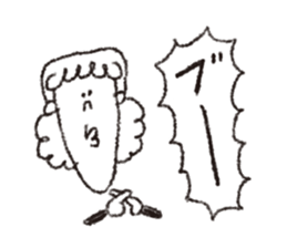 scream girl  (one letter_2) sticker #2269183