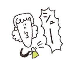 scream girl  (one letter_3) sticker #2269407