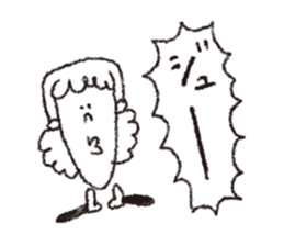 scream girl  (one letter_3) sticker #2269410