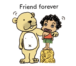 Curly Caveperson(English Ver.) sticker #2269581