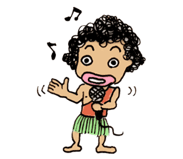 Curly Caveperson(English Ver.) sticker #2269591
