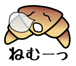 A contracted employee's "Mr. Croissant" sticker #2269990