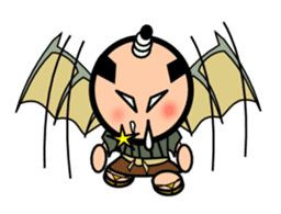 Runny nose Samurai sticker #2270405