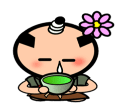 Runny nose Samurai sticker #2270411