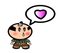 Runny nose Samurai sticker #2270416