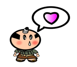 Runny nose Samurai sticker #2270416