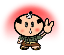 Runny nose Samurai sticker #2270417