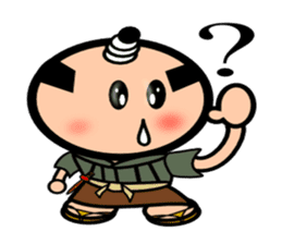 Runny nose Samurai sticker #2270423