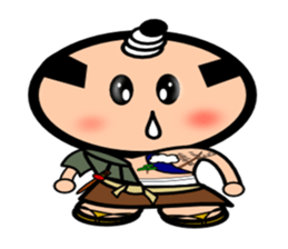 Runny nose Samurai sticker #2270433