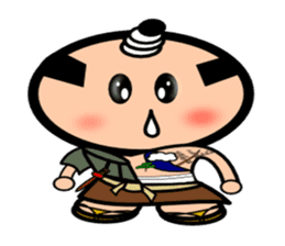 Runny nose Samurai sticker #2270433