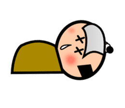 Runny nose Samurai sticker #2270436