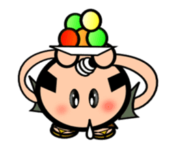 Runny nose Samurai sticker #2270437