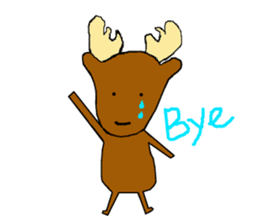 Moose's Daily Life sticker #2270522