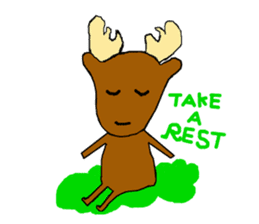 Moose's Daily Life sticker #2270524