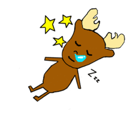 Moose's Daily Life sticker #2270525