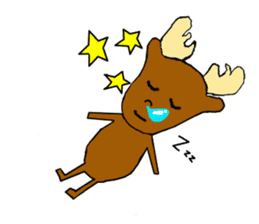 Moose's Daily Life sticker #2270525